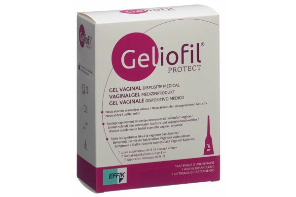 Geliofil Protect gel vaginal 7 tb 5 ml