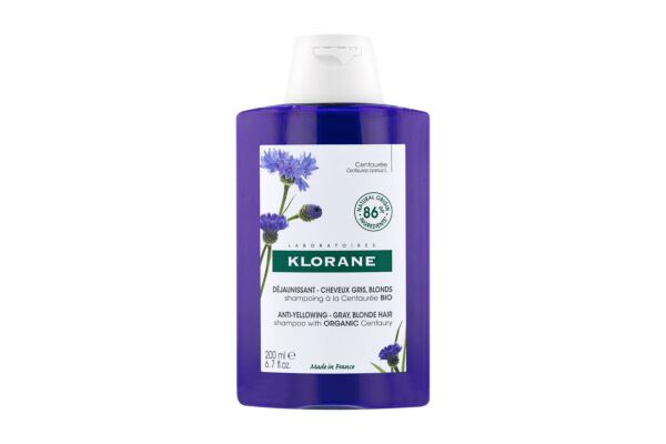 Klorane Centaurée bio shampooing 200 ml