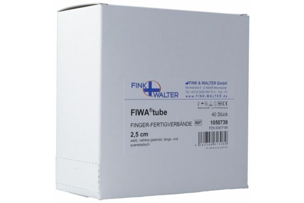 FIWA tube Fingerverbände 2.5cm Karton 40 Stk