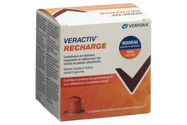 Veractiv Recharge capsules nespresso alu 14 pce