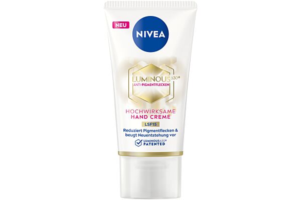 Nivea Crème Mains Luminous Anti Taches Pigmentaire tb 50 ml