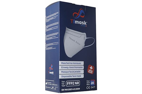 TImask Maske FFP2 fuchsia 20 Stk