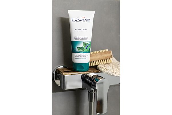 BIOKOSMA Shower Cream Wacholder Tulsi BIO Tb 200 ml