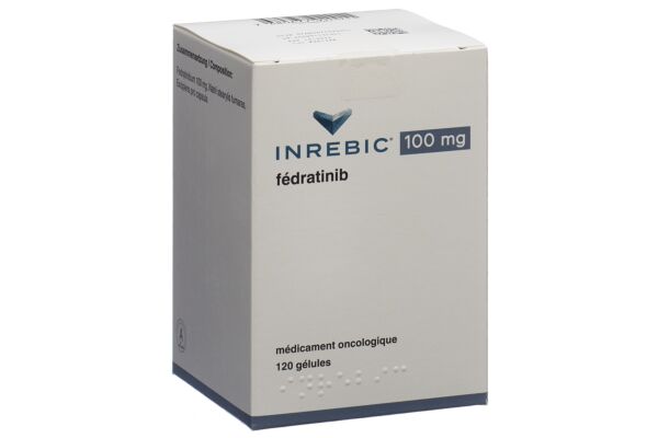 Inrebic caps 100 mg bte 120 pce
