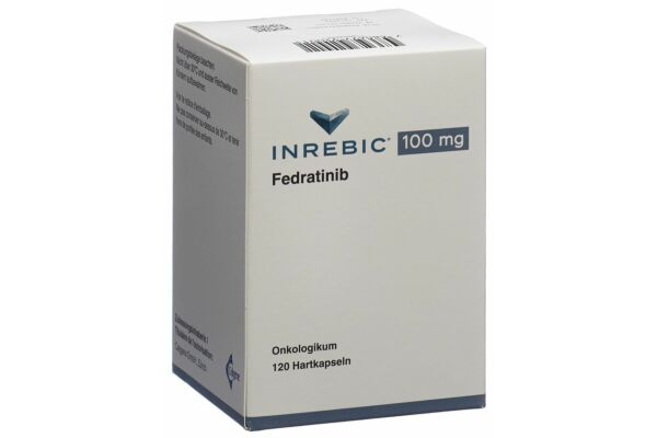 Inrebic caps 100 mg bte 120 pce