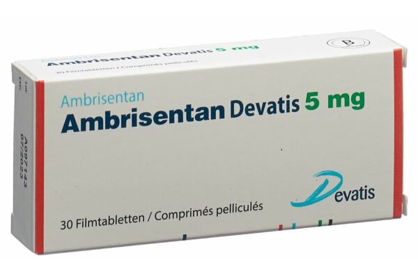 Ambrisentan Devatis Filmtabl 5 mg 30 Stk