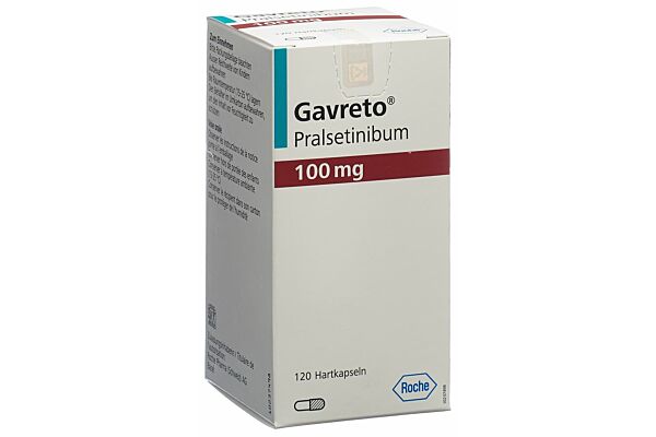 Gavreto caps 100 mg bte 120 pce