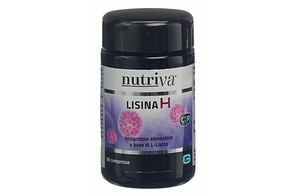 nutriva Lisina H cpr fl verre 60 pce