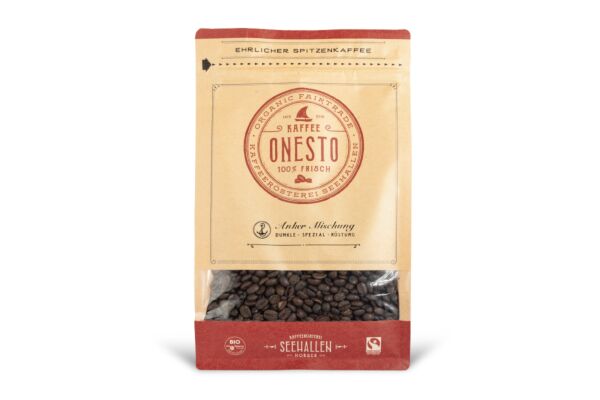 ONESTO café en grains mélange anker sach 500 g