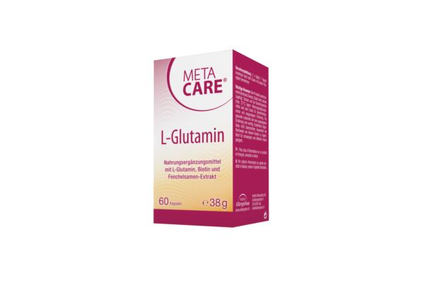 metacare L-Glutamin caps bte 60 pce