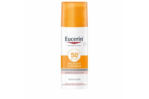 Eucerin SUN Face Pigment Control gel-crème teintée medium SPF50+ dist 50 ml