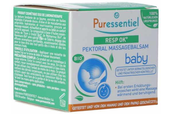Puressentiel Atemfrei Baby Balsam neue Formulierung Topf 30 ml