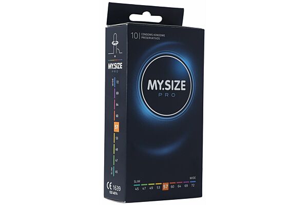MY SIZE PRO préservatif 57mm 10 pce