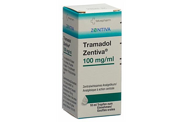 Tramadol Zentiva Tropfen 100 mg/ml Fl 10 ml