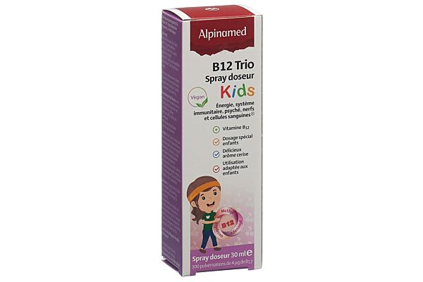ALPINAMED B12 Trio spray doseur Kids fl 30 ml