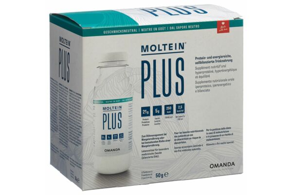 Moltein PLUS 2.5 goût neutre 6 fl 50 g