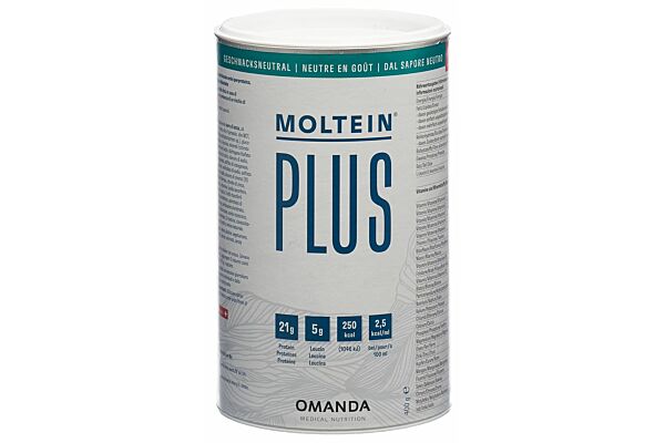 Moltein PLUS 2.5 goût neutre bte 400 g