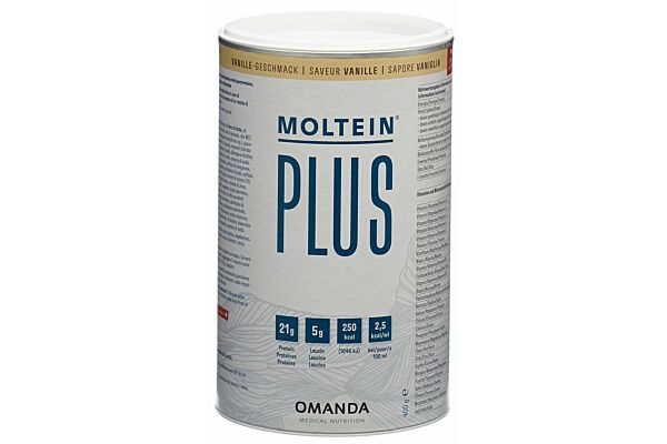 Moltein PLUS 2.5 vanille bte 400 g