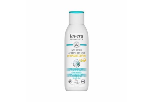 Lavera Basis Sensitiv lotion corps raffermissant Q10 aloe fl 250 ml