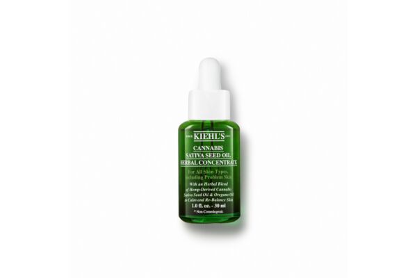Kiehl's Cannabis Sativa Seed Oil Herbal Concentrate Fl 30 ml