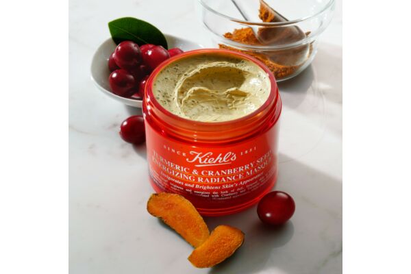 Kiehl's Energizing Radiance Masque Turmeric & Cranberry Seed verre 100 ml