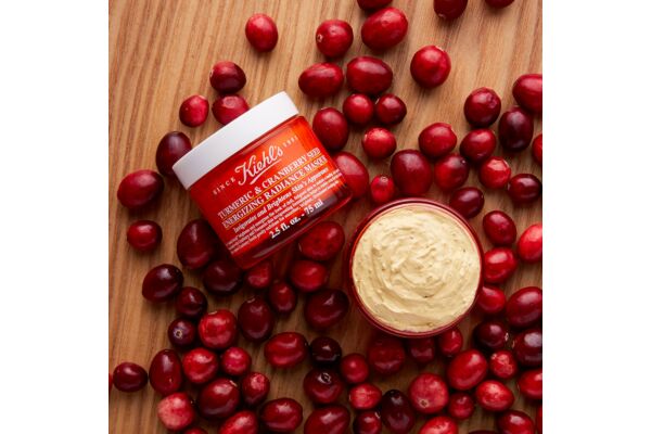 Kiehl's Energizing Radiance Masque Turmeric & Cranberry Seed verre 100 ml