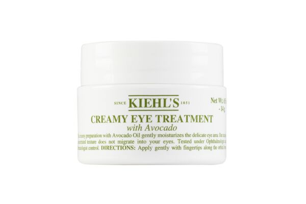 Kiehl's Creamy Eye Treatment with Avocado verre 14 g