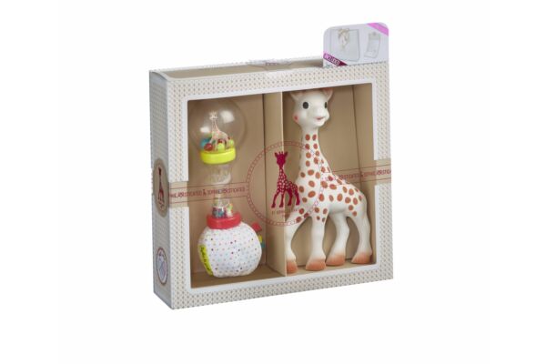 Sophie la girafe Geschenkbox Klassisch Set 4