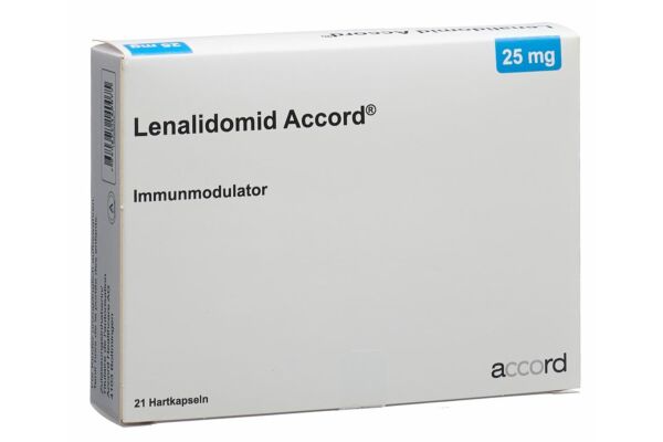 Lenalidomid Accord caps 25 mg 21 pce