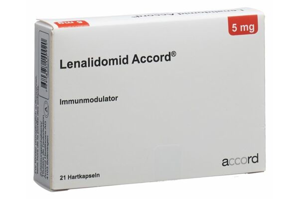 Lenalidomid Accord caps 5 mg 21 pce
