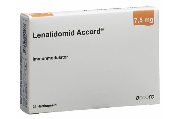 Lenalidomid Accord caps 7.5 mg 21 pce