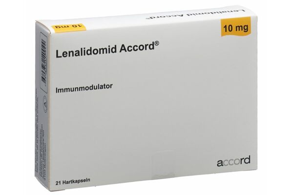 Lenalidomid Accord caps 10 mg 21 pce