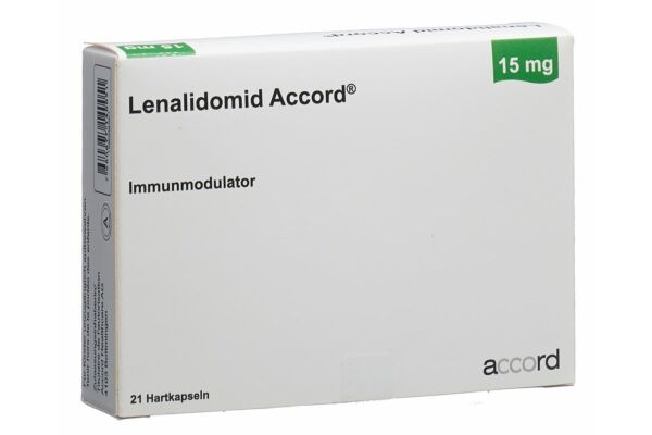 Lenalidomid Accord caps 15 mg 21 pce