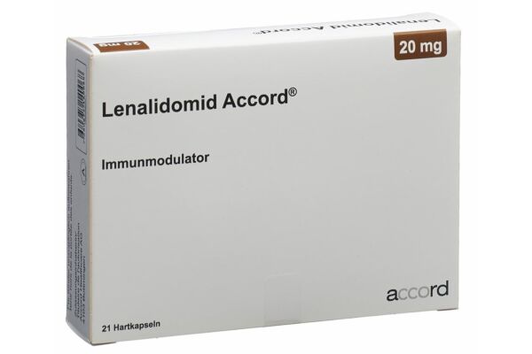 Lenalidomid Accord caps 20 mg 21 pce
