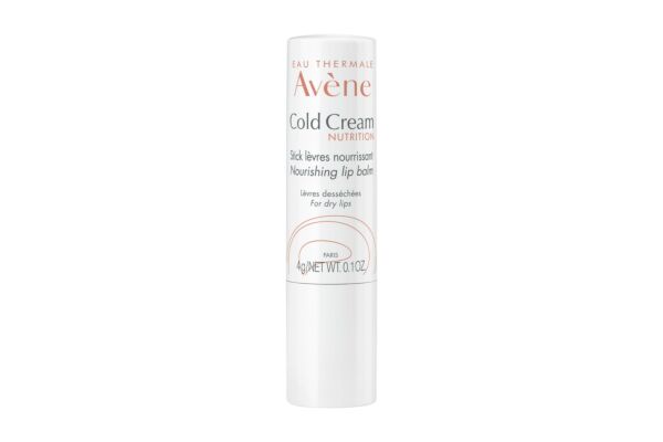 Avene Cold Cream Nutrition reichhaltiger Lippenpflegestift 4 g