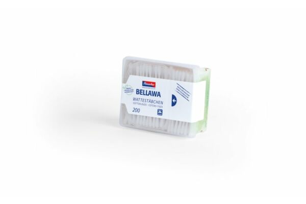 BELLAWA coton-tiges boîte déco 200 pce