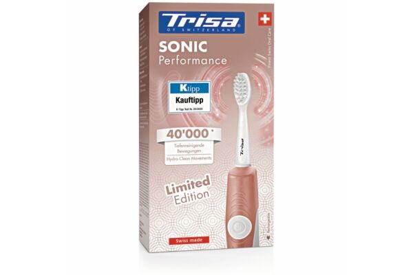 Trisa brosse à dents électrique Sonic Performance Limited Edition