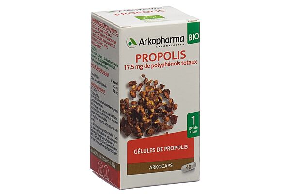 Arkocaps propolis caps bio bte 40 pce