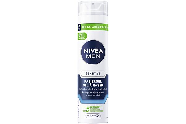 Nivea Men Sensitive gel à raser 200 ml