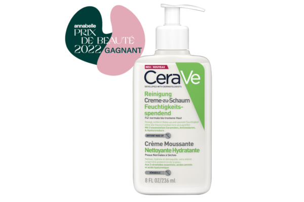 CeraVe Creme-zu-Schaum Reinigung Hydratant Fl 236 ml