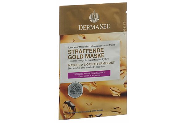 DermaSel masque d'or allemand/français sach 12 ml