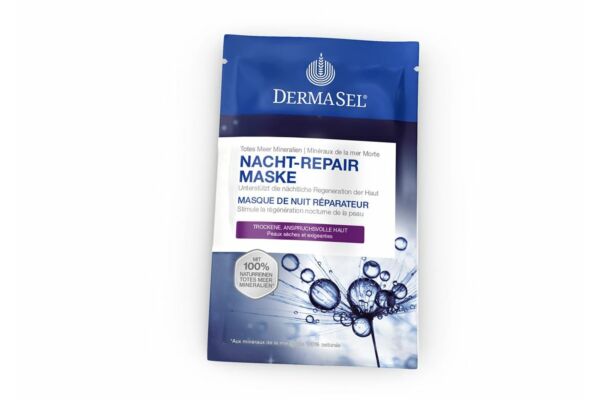 DermaSel masque night repair allemand/français sach 12 ml