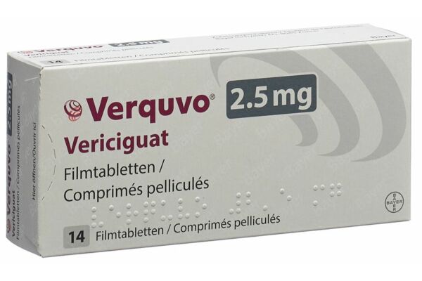 Verquvo Filmtabl 2.5 mg 14 Stk