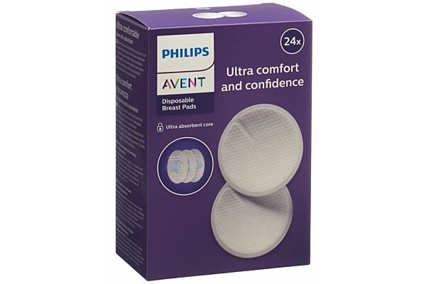 Philips Avent coussinets d'allaitement jetables SCF254/24 24 pce