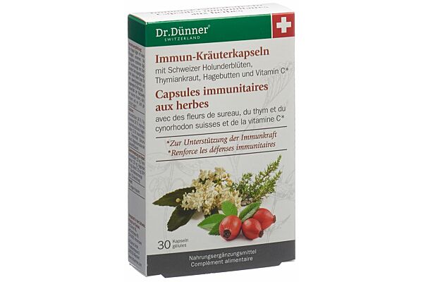 Dünner capsules immunitaires aux herbes 30 pce