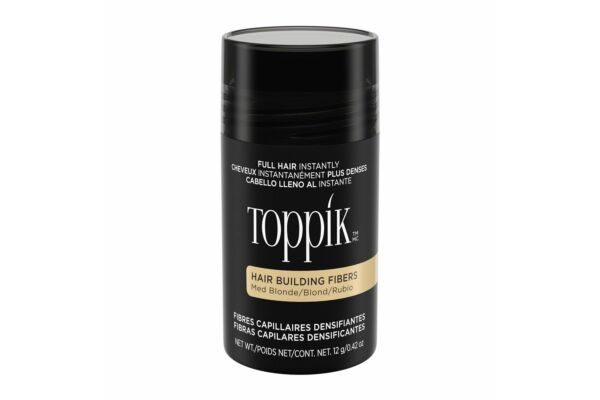 TOPPIK fibres capillaires medium blonde bte 12 g