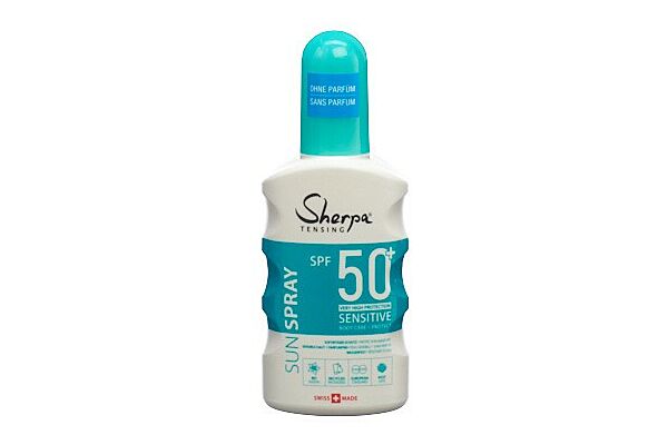 Sherpa Tensing Sonnenspray SPF 50+ SENSITIVE 175 ml