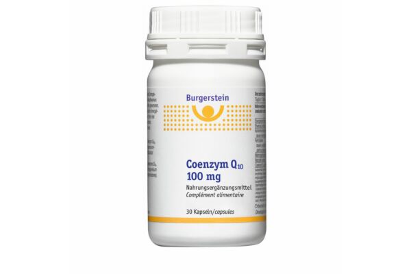 Burgerstein Coenzyme Q10 caps 100 mg bte 30 pce