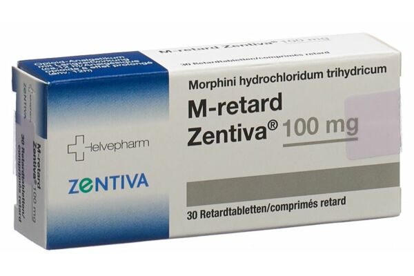 M-retard Zentiva cpr ret 100 mg 30 pce