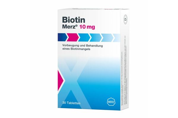 Biotin Merz Tabl 10 mg 30 Stk